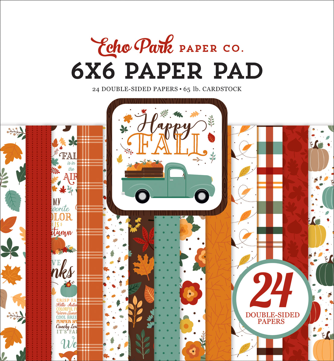 Echo Park Happy Fall 6x6 Paper Pad – Artful Angel