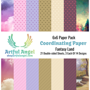 Artful Angel Fantasy Land 6x6 Paper Pack