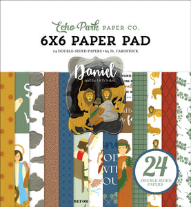 Echo Park Daniel & The Lions Den 6x6 Paper Pad
