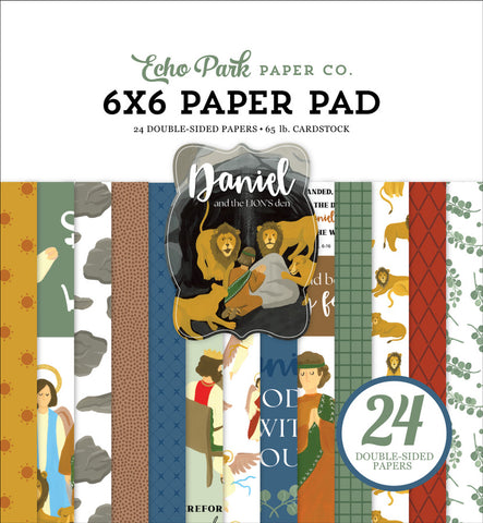 Echo Park Daniel & The Lions Den 6x6 Paper Pad