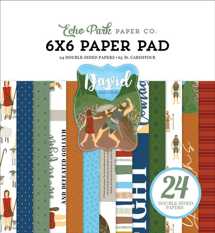 Echo Park David & Goliath 6x6 Paper Pad