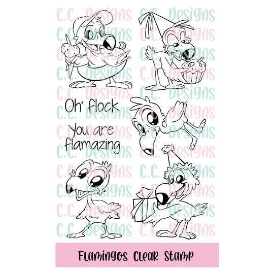 C. C. Designs Flamingo