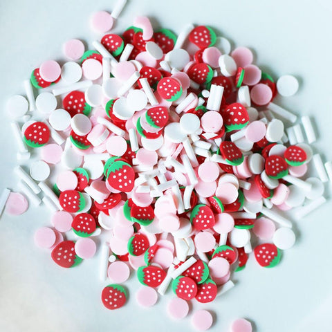 Dress My Craft Shaker Elements Strawberry Confetti Mix