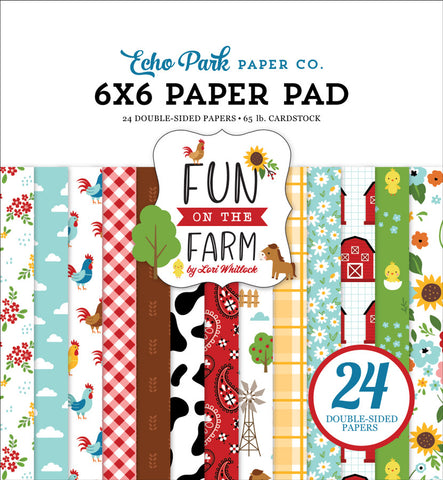 Echo Park Fun On The Farm 6x6 Paper Pad