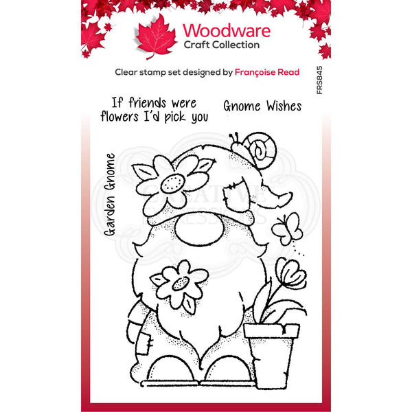 Woodware Craft Collection Spring Gnome