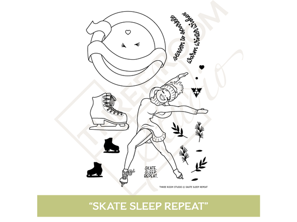 Three Room Studio Skate Sleep Repeat