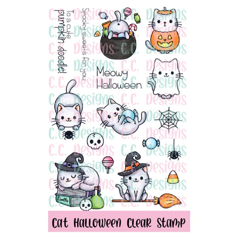 C. C. Designs Cat Halloween