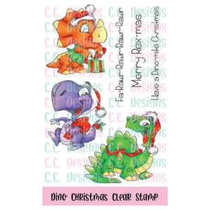 C. C. Designs Dino Christmas