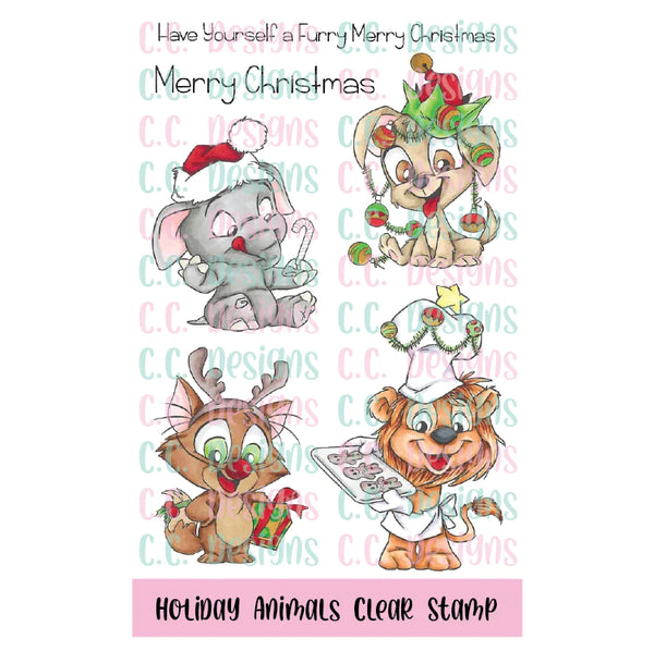 C. C. Designs Holiday Animals
